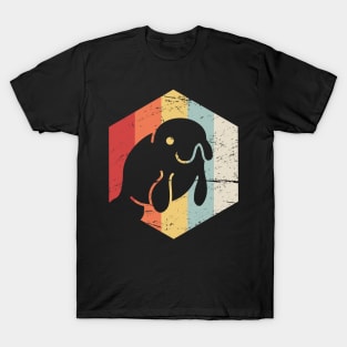 Retro 70s Manatee T-Shirt